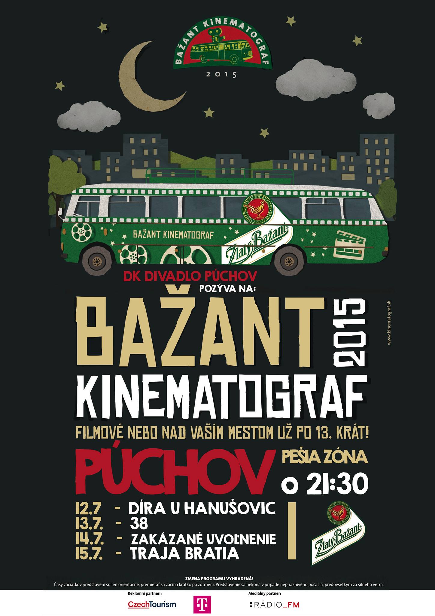 Traja bratia (Bažant Kinematograf 2015)